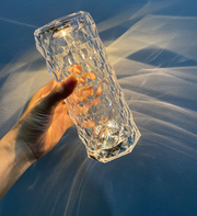 RGB Creative Rose Crystal, Lamp-Touch Control-Adjustable 16-Color