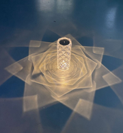 RGB Creative Rose Crystal, Lamp-Touch Control-Adjustable 16-Color