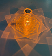 RGB Creative Rose Crystal, Lamp-Touch Control-Adjustable 16-Color