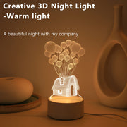 Modern 3D Balloon LED Night Light USBPowered Lamp
