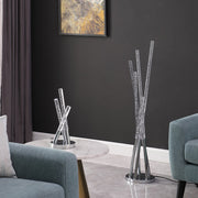 49" Silver LED Novelty Floor Lamp