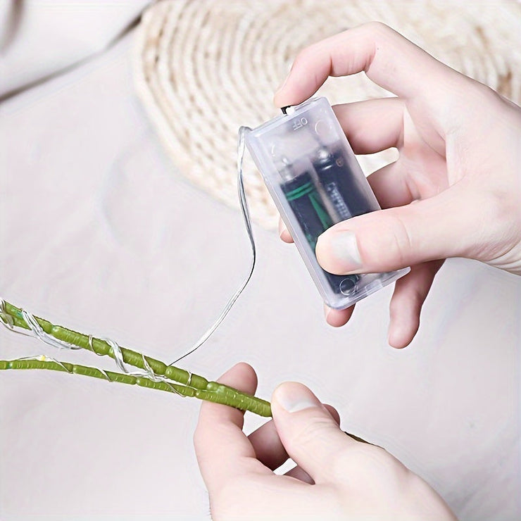 Elegant Olive Branch LED Lamp for Festive Ambiance