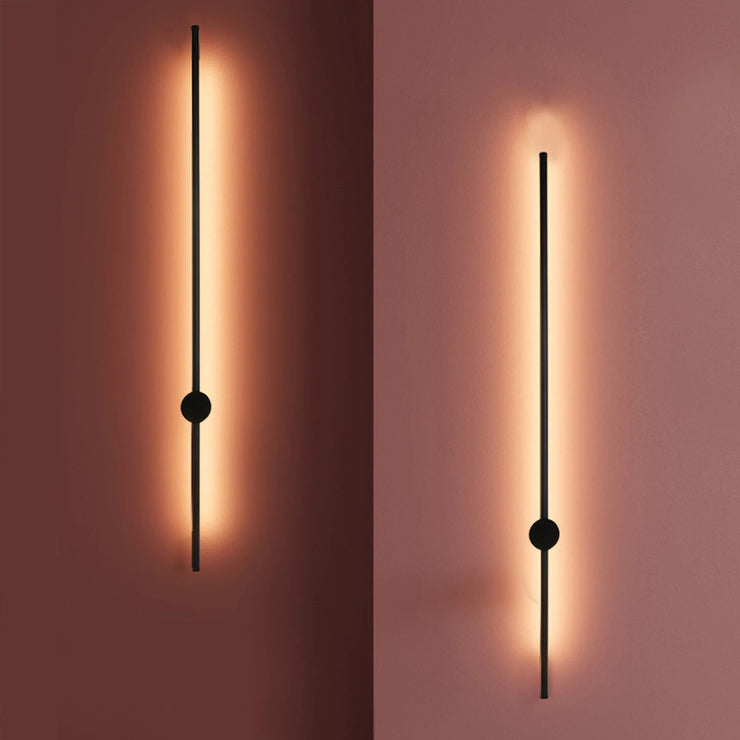 Modern LED Linear Wall Light Long Strip Wall Lamp Acrylic LED Strip