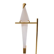 Led Bird Paper Floor Lamp Home Deco Modern Gold Standing Lamp Bedroom