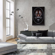 Lion Wall Art with LED Light