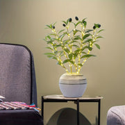 Elegant Olive Branch LED Lamp for Festive Ambiance