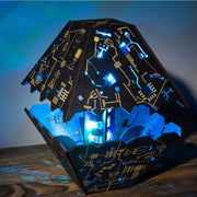 Cyberpunk Night Lamp | Separated Crystal