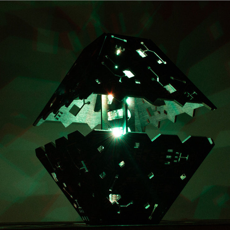 Cyberpunk Night Lamp | Separated Crystal