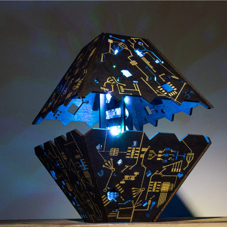 Cyberpunk Night Lamp | Separated Crystal