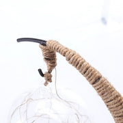 Half-Moon Fairy Light Lamp