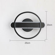 Nordic Minimalist LED Wall Lamps Living Room Bedroom Bedside Reading