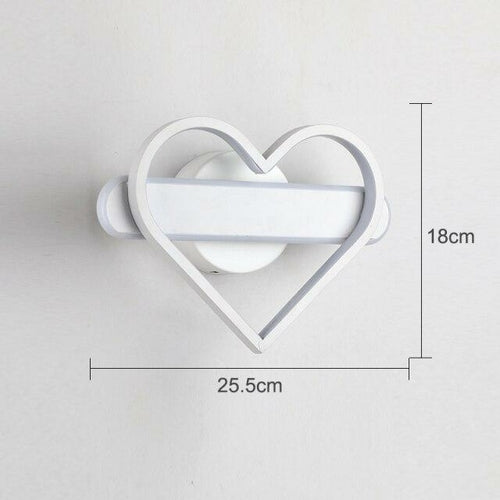 Nordic Minimalist LED Wall Lamps Living Room Bedroom Bedside Reading