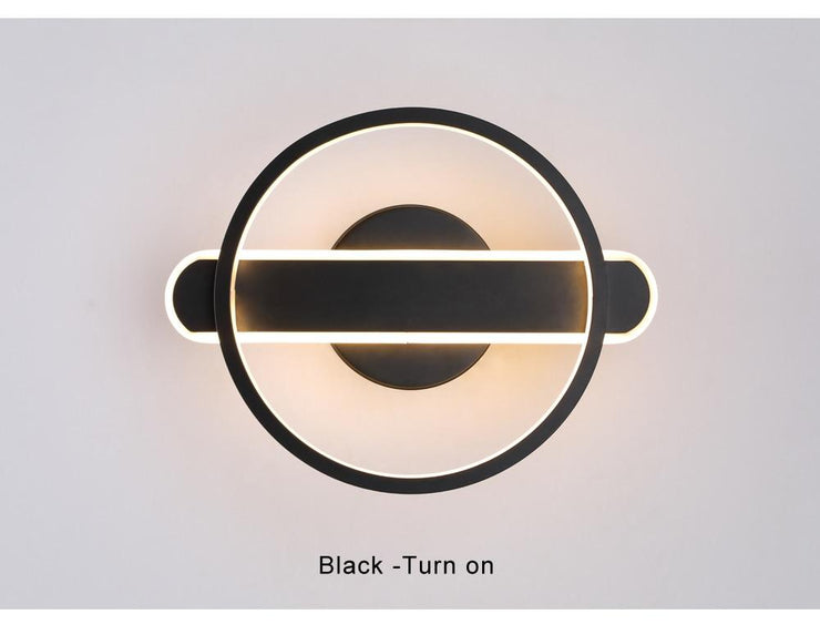 Nordic Minimalist LED Wall Lamps Living Room Bedroom Bedside Reading