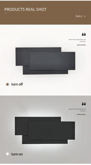 Modern Creativity LED wall lamp Simplicity aluminum Acrylic sconces