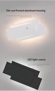 Modern Creativity LED wall lamp Simplicity aluminum Acrylic sconces