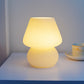 Mushroom Glass LED Bed Lamp