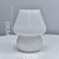 Mushroom Glass LED Bed Lamp