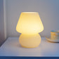 Mushroom Glass LED Bed Lamp